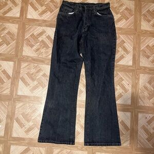 Black oliveo Flared Jeans